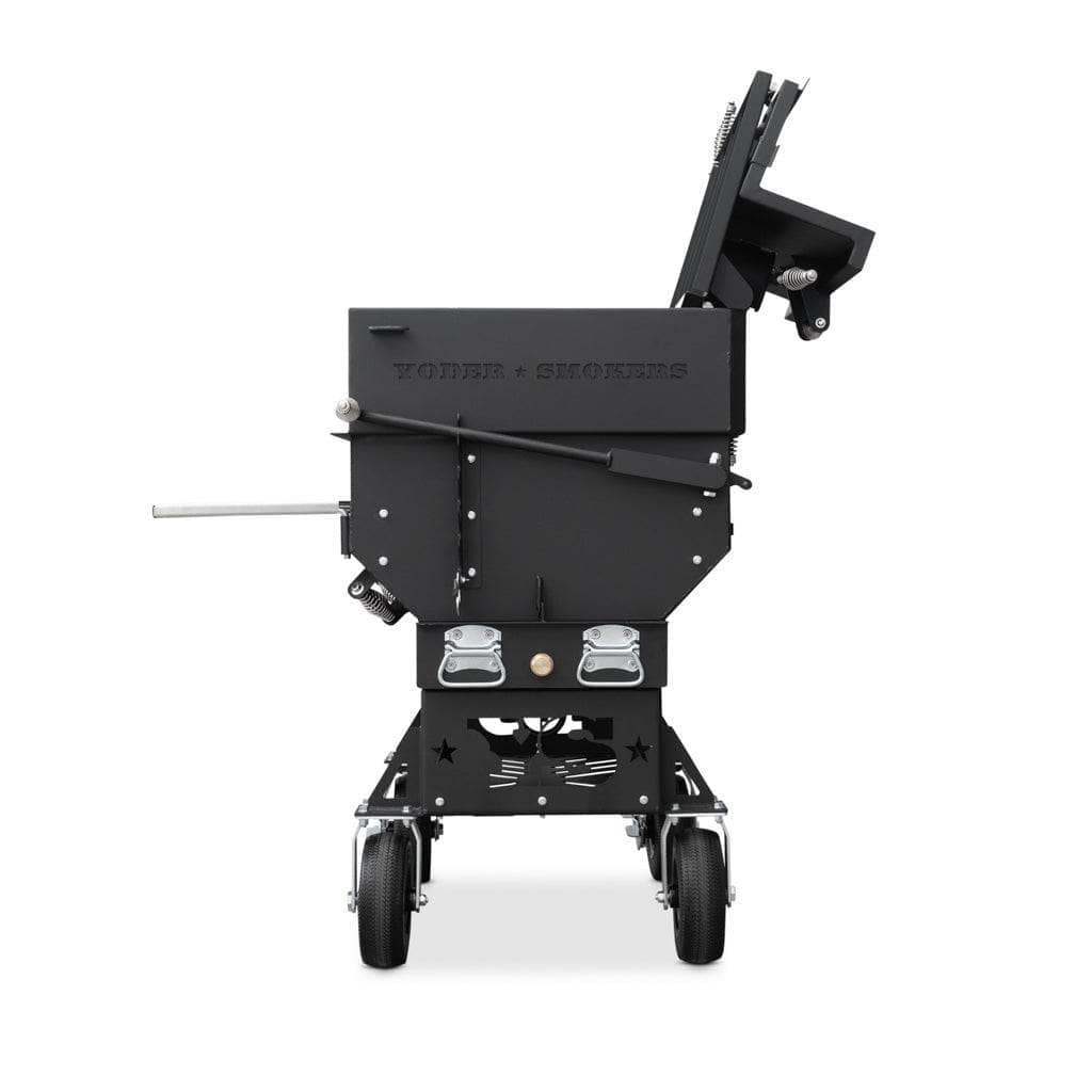Yoder Smokers Flat Top Adjustable Charcoal Grill, Standard Cart