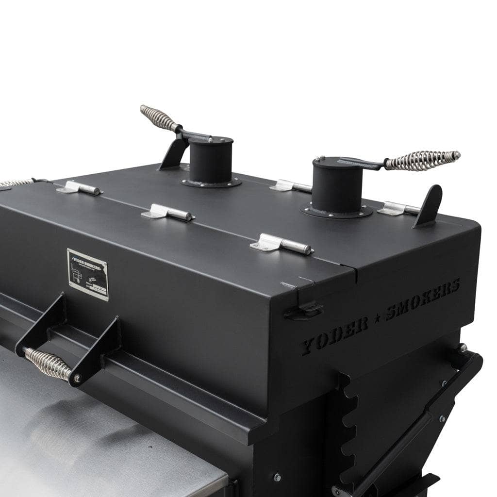 Yoder Smokers Flat Top Adjustable Charcoal Grill, Standard Cart