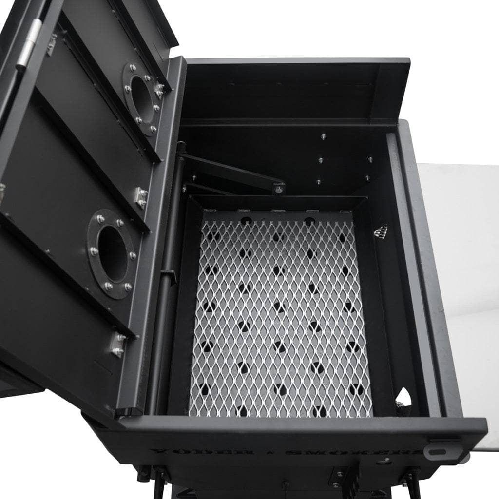 Yoder Smokers Flat Top Adjustable Charcoal Grill, Standard Cart