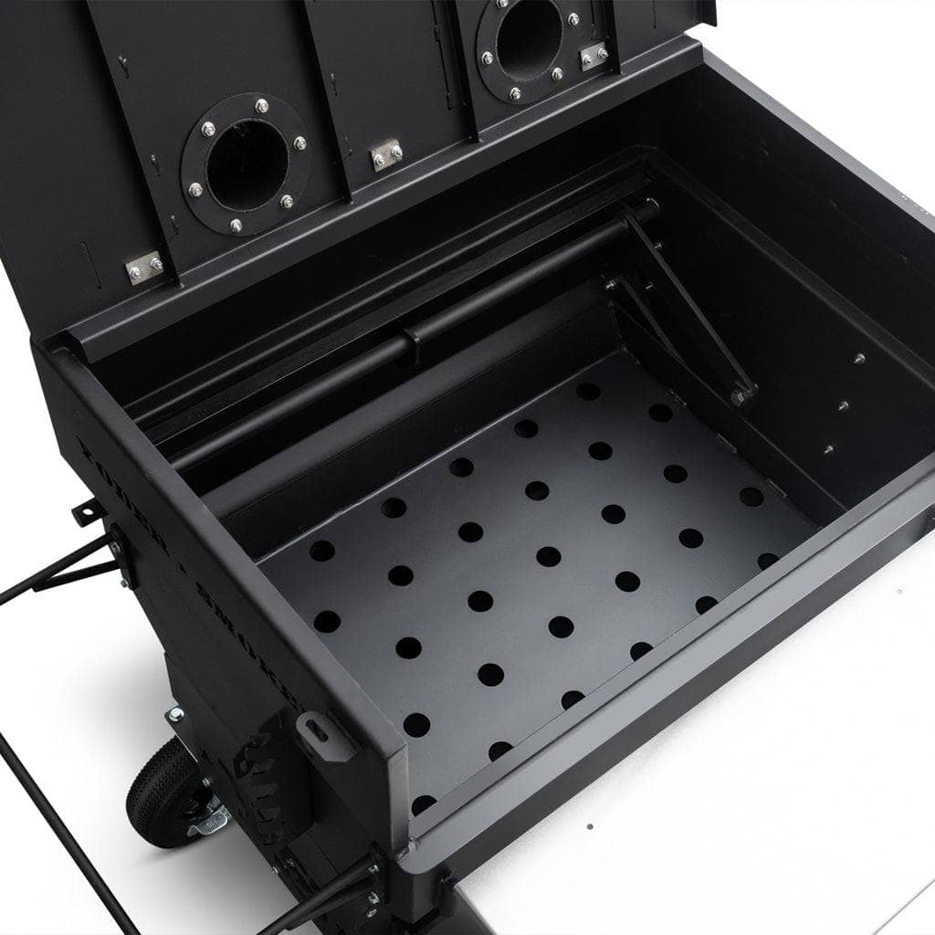 Yoder Smokers Flat Top Adjustable Charcoal Grill, Standard Cart