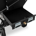 Yoder Smokers Flat Top Adjustable Charcoal Grill, Standard Cart