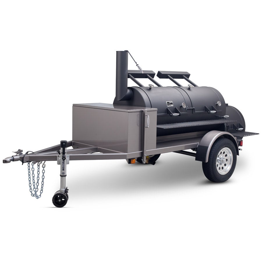 Yoder Smokers 30" Frontiersman Trailer Mounted Offset Smoker