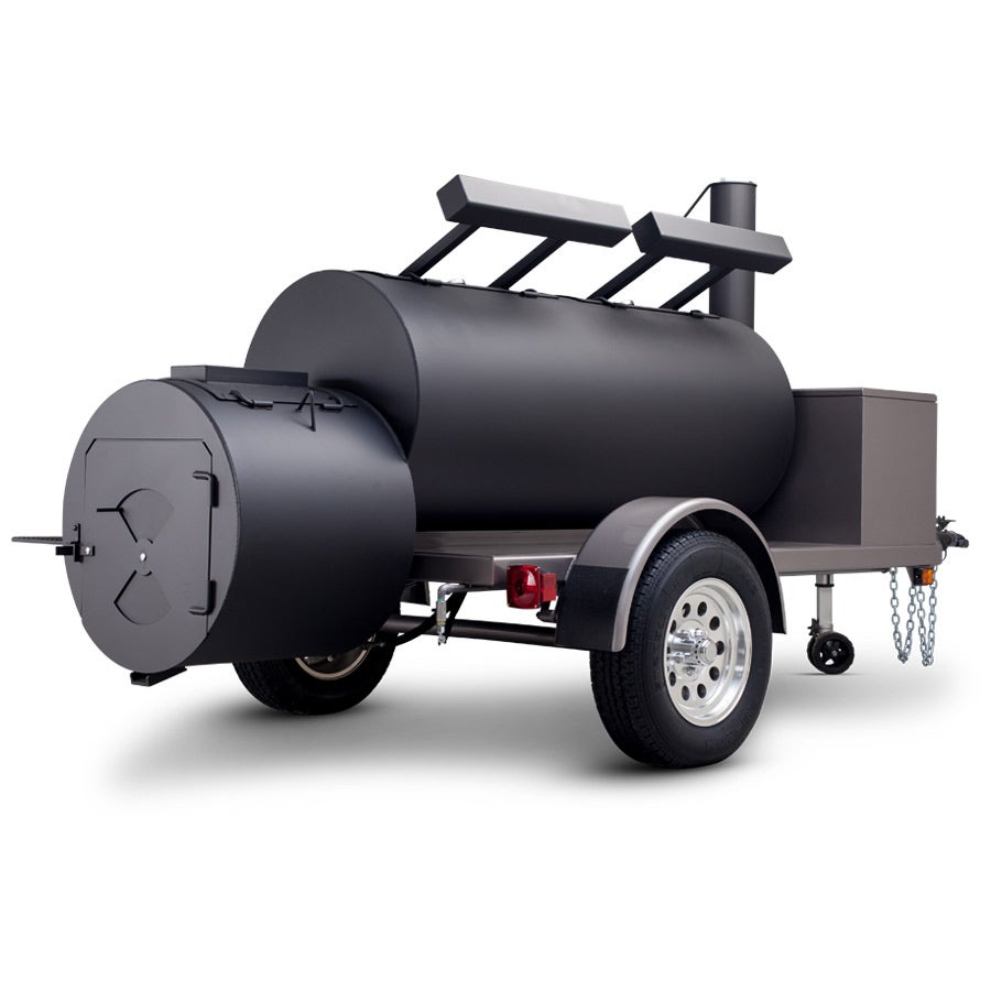 Yoder Smokers 30" Frontiersman Trailer Mounted Offset Smoker