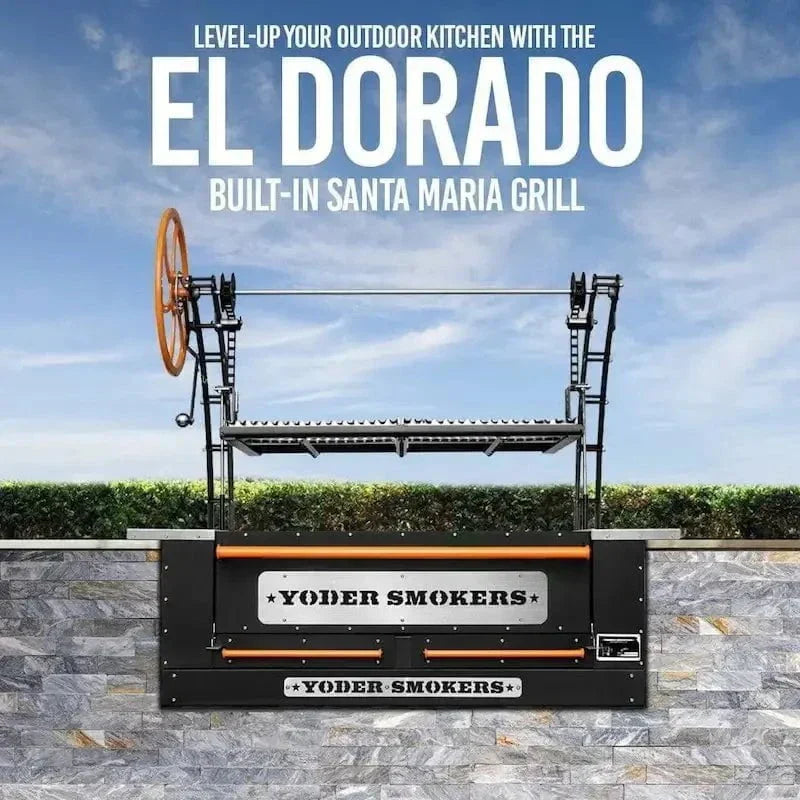 Yoder Smokers 42" El Dorado Santa Maria Built-In Charcoal Grill