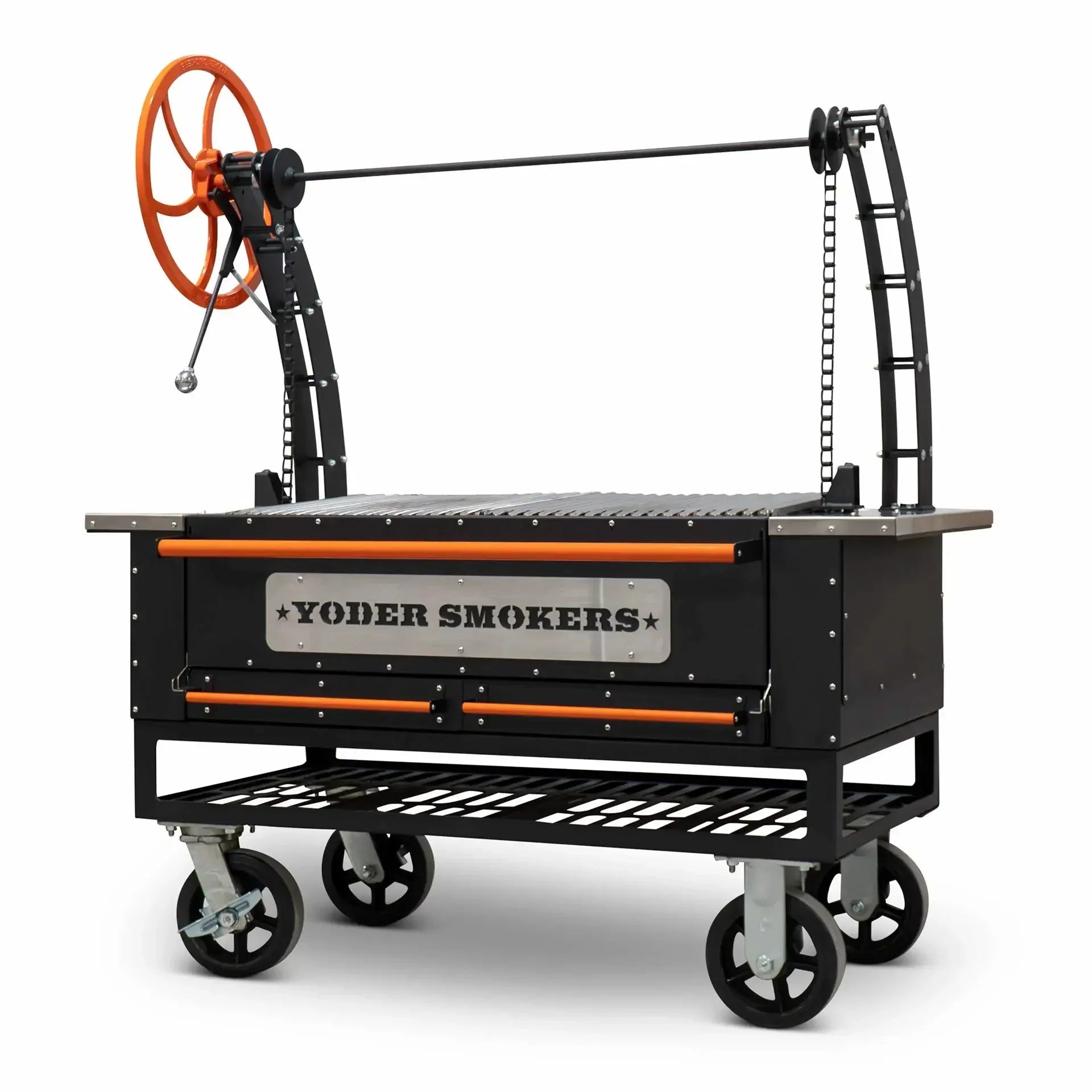 Yoder Smokers 42" El Dorado Santa Maria Charcoal Grill On Cart