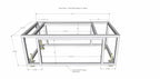 Yoder Smokers Built-In YS640s Pellet Grill Island