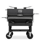 Yoder Smokers Flat Top Adjustable Charcoal Grill, Standard Cart