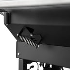 Yoder Smokers Flat Top Adjustable Charcoal Grill, Standard Cart