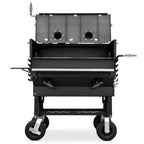 Yoder Smokers Flat Top Adjustable Charcoal Grill, Standard Cart