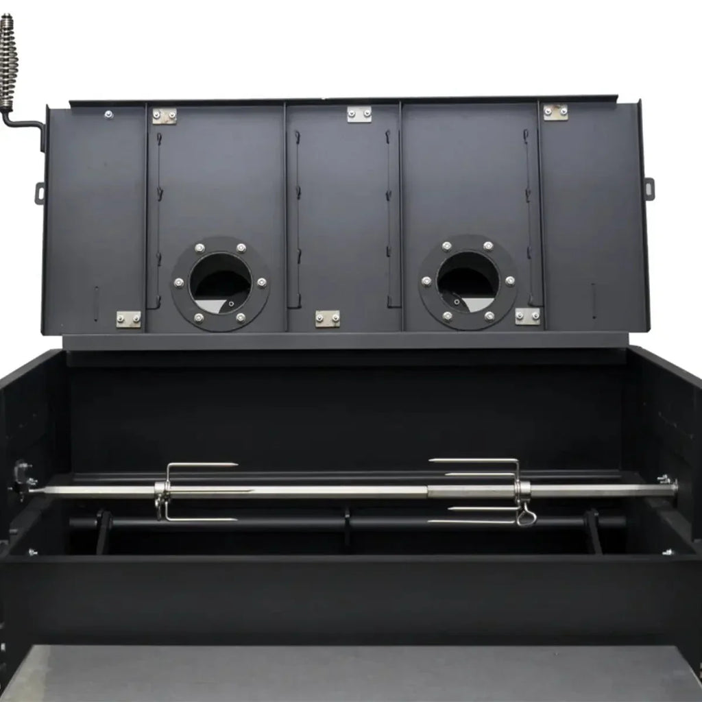 Yoder Smokers Flat Top Charcoal Grill Rotisserie Kit