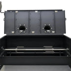 Yoder Smokers Flat Top Charcoal Grill Rotisserie Kit
