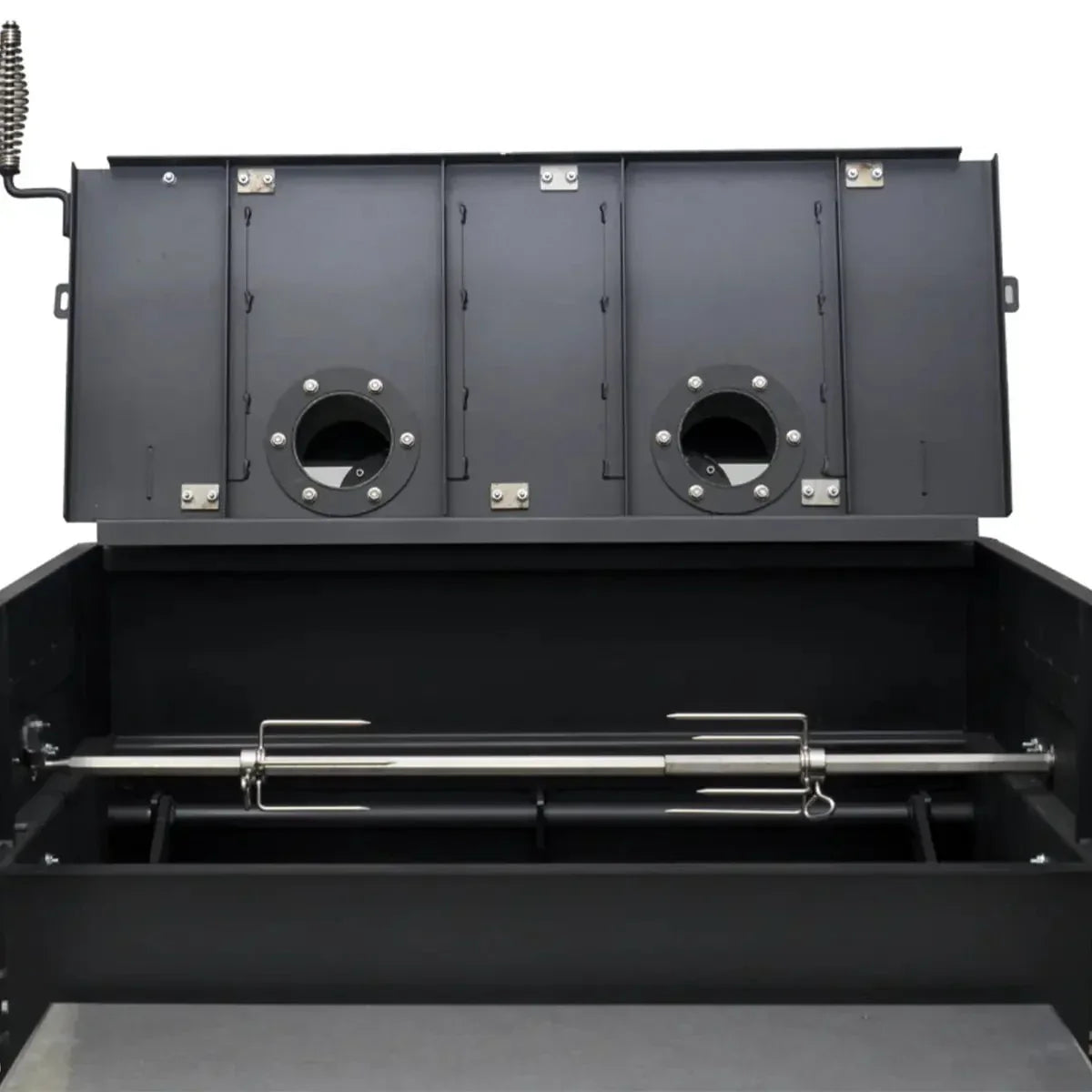 Yoder Smokers Flat Top Charcoal Grill Rotisserie Kit
