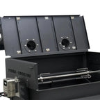 Yoder Smokers Flat Top Charcoal Grill Rotisserie Kit
