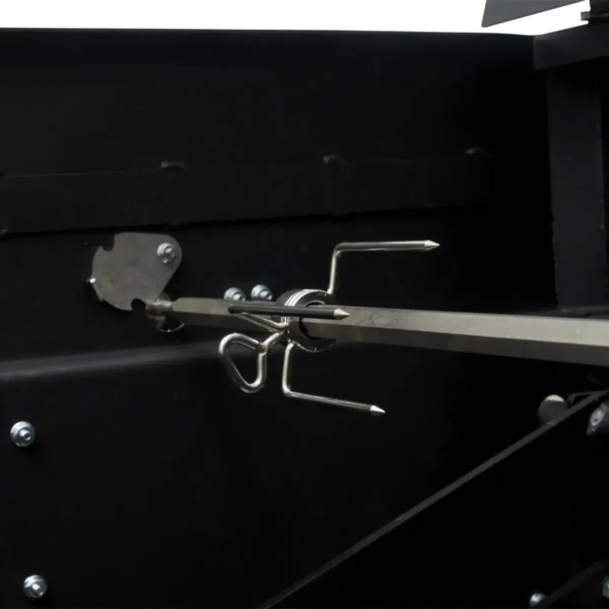 Yoder Smokers Flat Top Charcoal Grill Rotisserie Kit