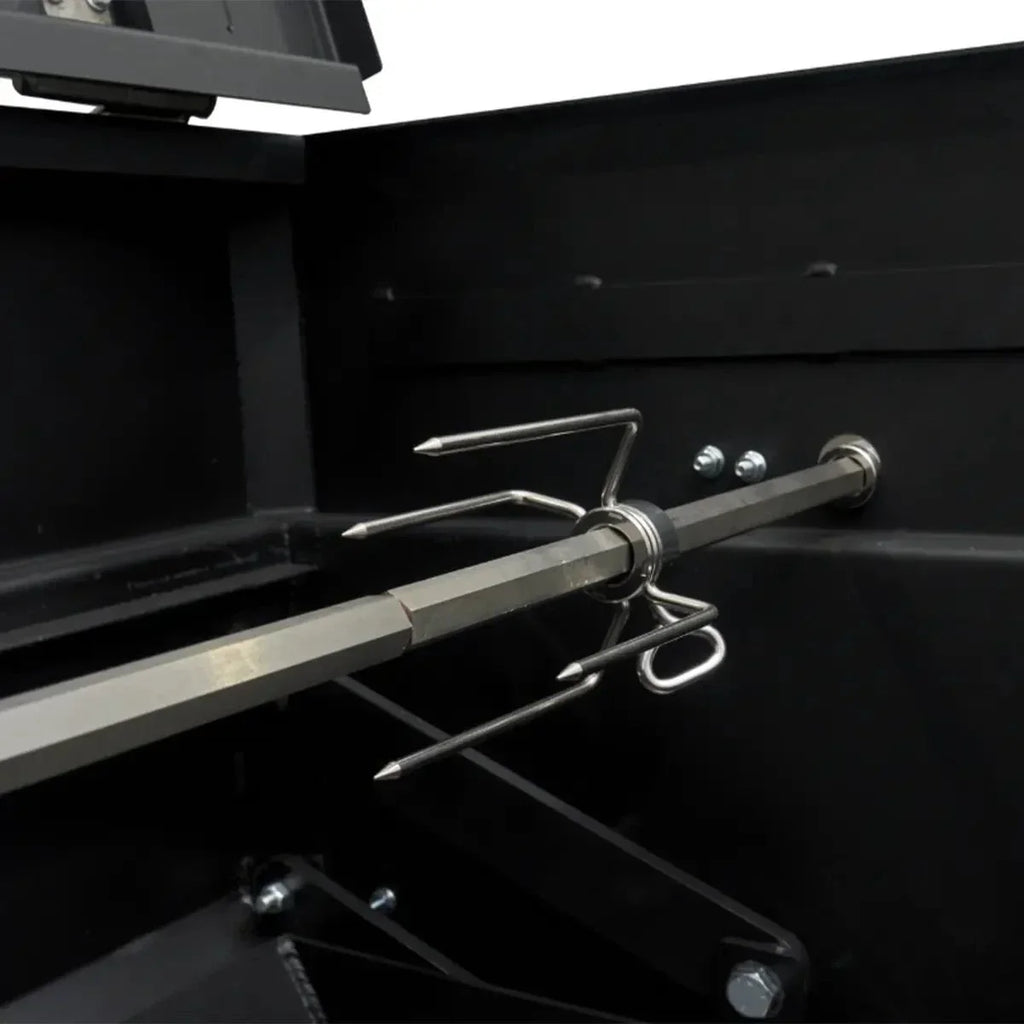 Yoder Smokers Flat Top Charcoal Grill Rotisserie Kit