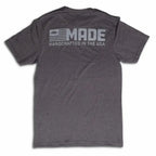 Yoder Smokers Logo Gray Tee Shirt