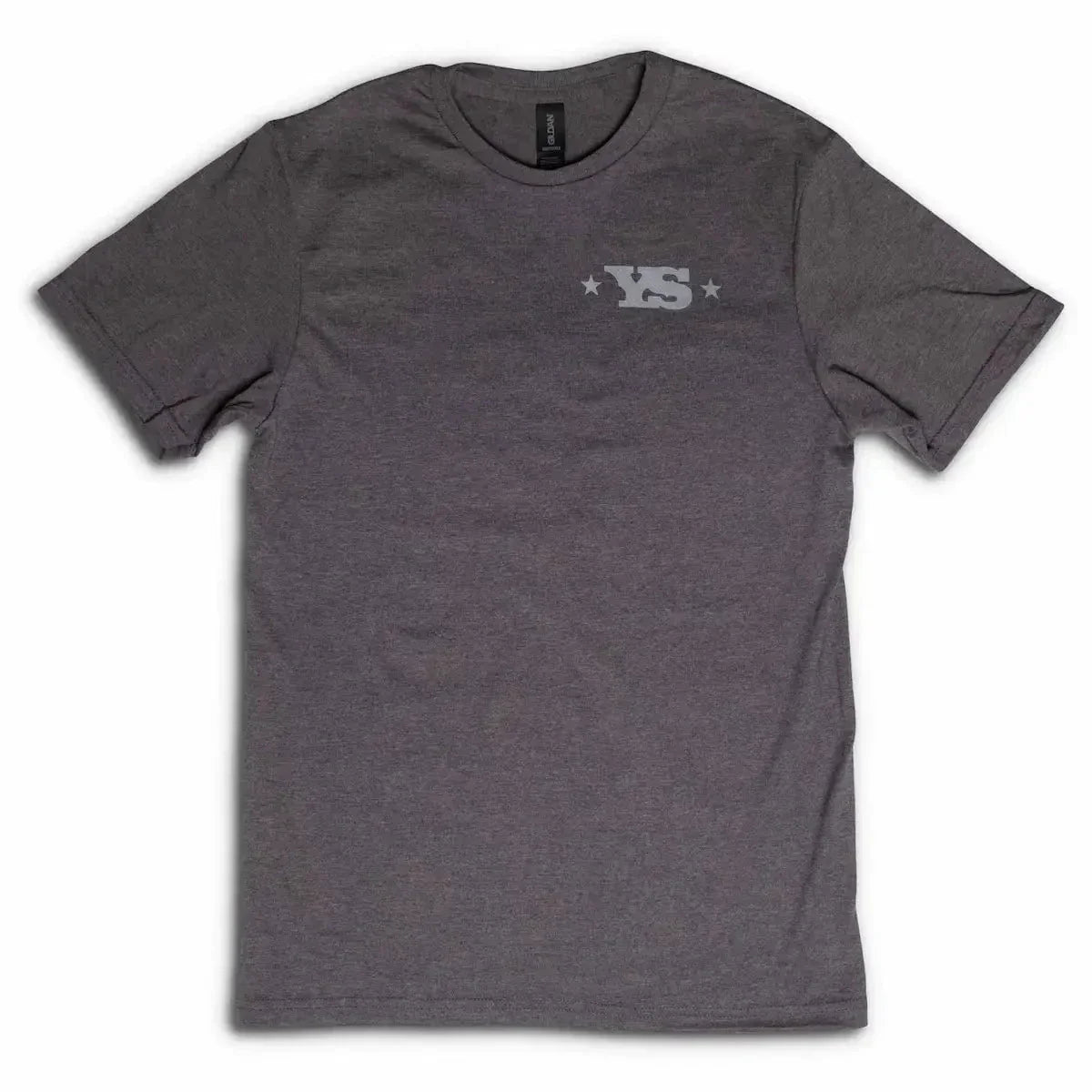 Yoder Smokers Logo Gray Tee Shirt