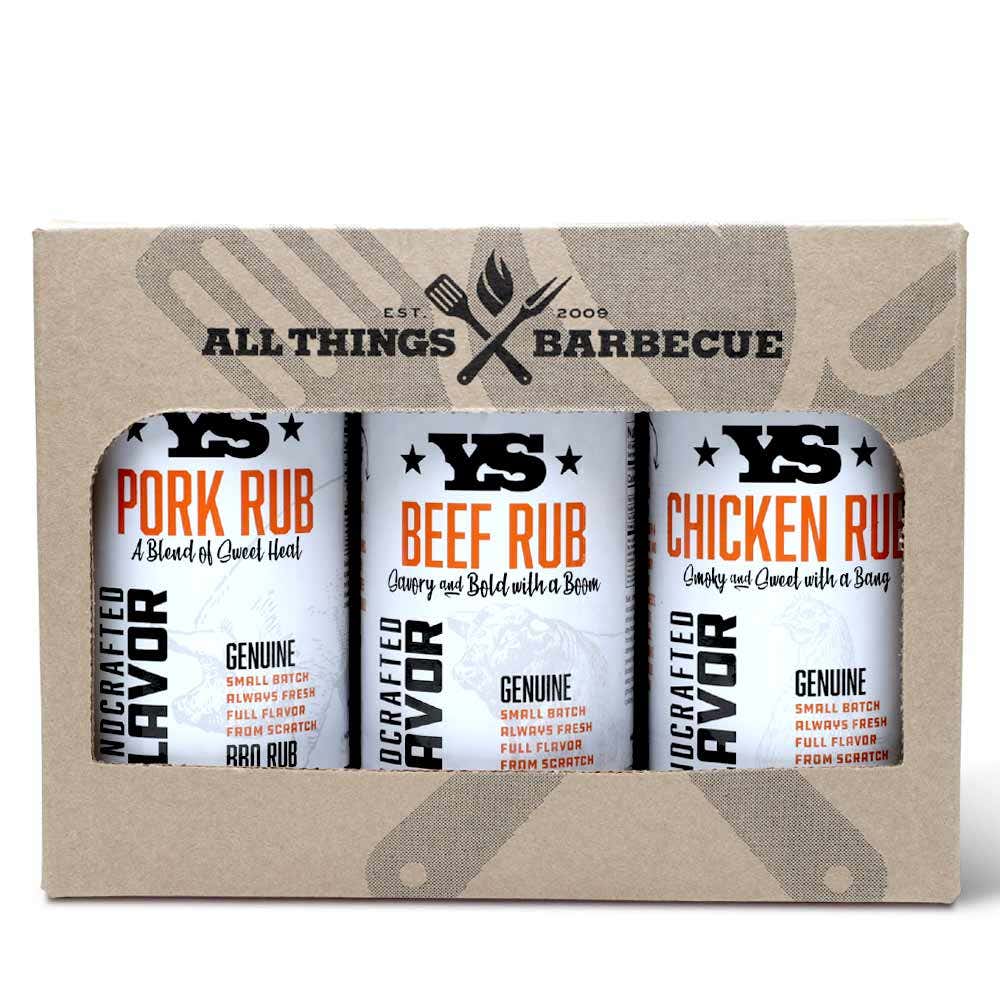 Yoder Smokers BBQ Rubs 3-Pack