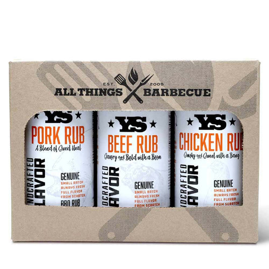 Yoder Smokers BBQ Rubs 3-Pack