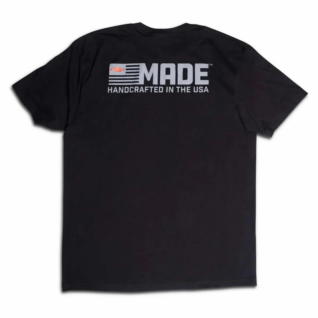 Yoder Smokers Tshirt with Flag