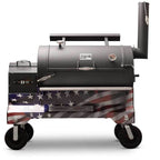 Yoder Smokers YS1500 Competition Cart Magnetic Wrap - American Flag