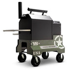 Yoder Smokers YS480 Competition Cart Magnetic Wrap - Military Green