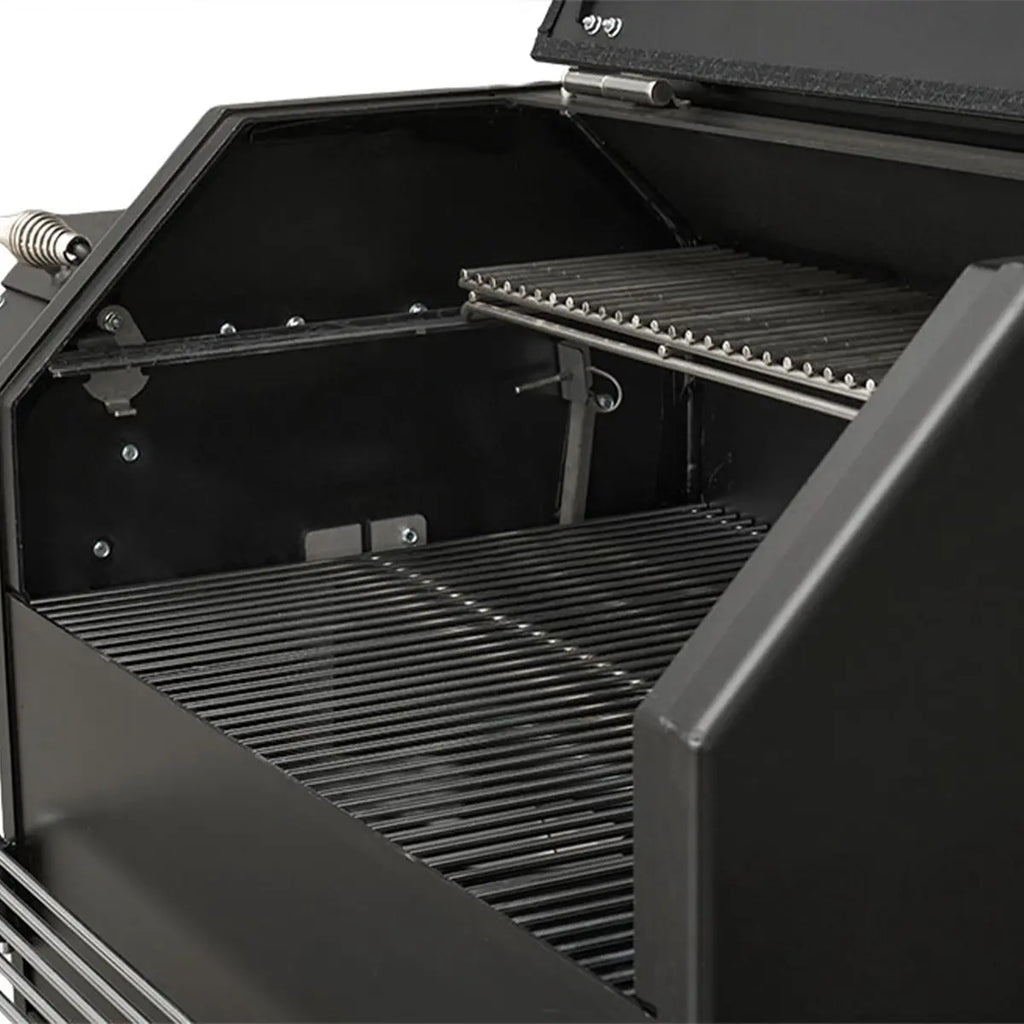 Yoder Smokers YS640s Pellet Grill on Competition Cart