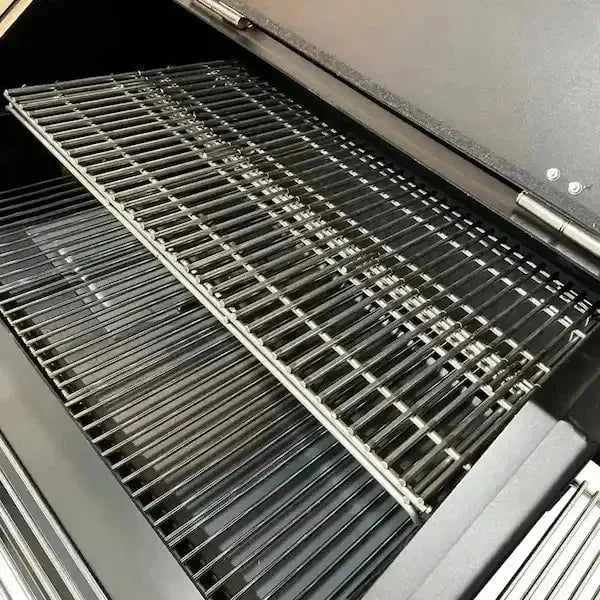 Yoder Smokers YS480s Pellet Grill on Competition Cart