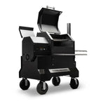 Yoder Smokers YS480s Pellet Grill on Competition Cart