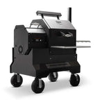 Yoder Smokers YS480s Pellet Grill on Competition Cart