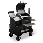 Yoder Smokers YS480s Pellet Grill on Competition Cart