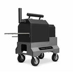 Yoder Smokers YS480s Pellet Grill on Competition Cart with Storage Drawer