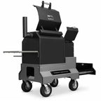 Yoder Smokers YS480s Pellet Grill on Competition Cart with Storage Drawer
