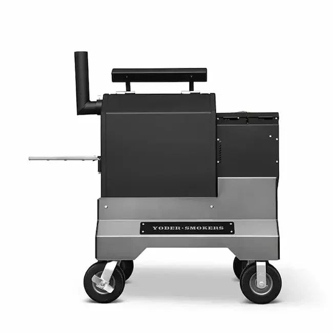 Yoder Smokers YS480s Pellet Grill on Competition Cart with Storage Drawer