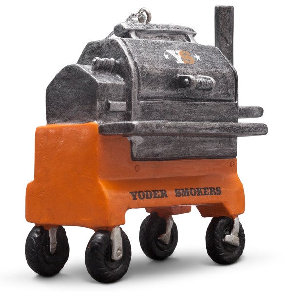 Yoder Smokers YS640 Competition Cart Christmas Ornament