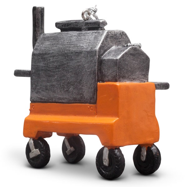 Yoder Smokers YS640 Competition Cart Christmas Ornament