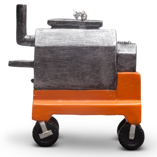 Yoder Smokers YS640 Competition Cart Christmas Ornament