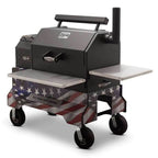 Yoder Smokers YS640 Competition Cart Magnetic Wrap - American Flag