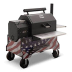 Yoder Smokers YS640 Competition Cart Magnetic Wrap - American Flag