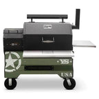 Yoder Smokers YS640 Competition Cart Magnetic Wrap - Military Green