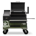 Yoder Smokers YS640 Competition Cart Magnetic Wrap - Military Green
