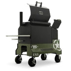 Yoder Smokers YS640 Competition Cart Magnetic Wrap - Military Green