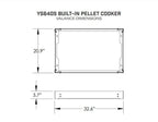 Yoder Smokers YS640S Built-In Valance Kit