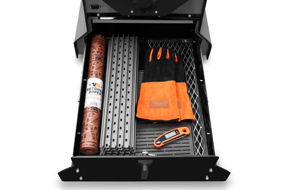 Yoder Smokers YS640s Comp Cart Base with Storage Drawer