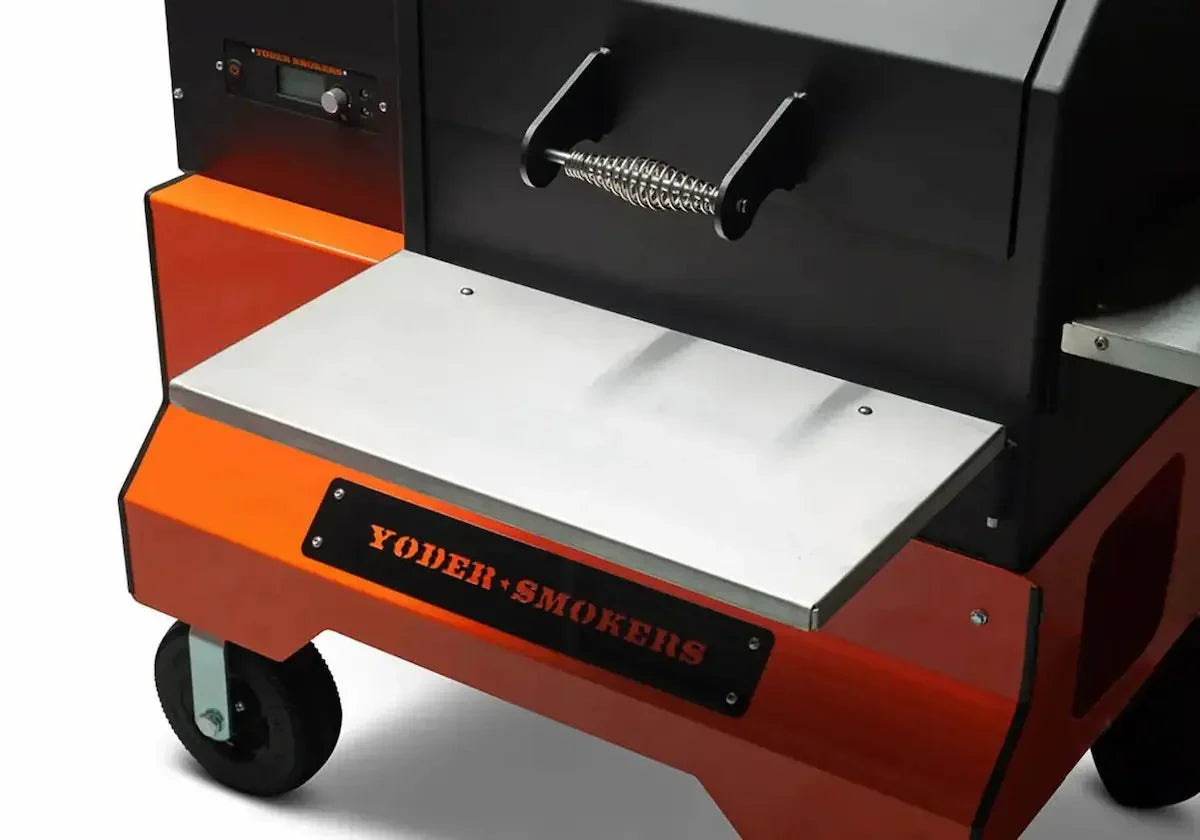 Yoder Smokers YS640s Pellet Grill on Competition Cart