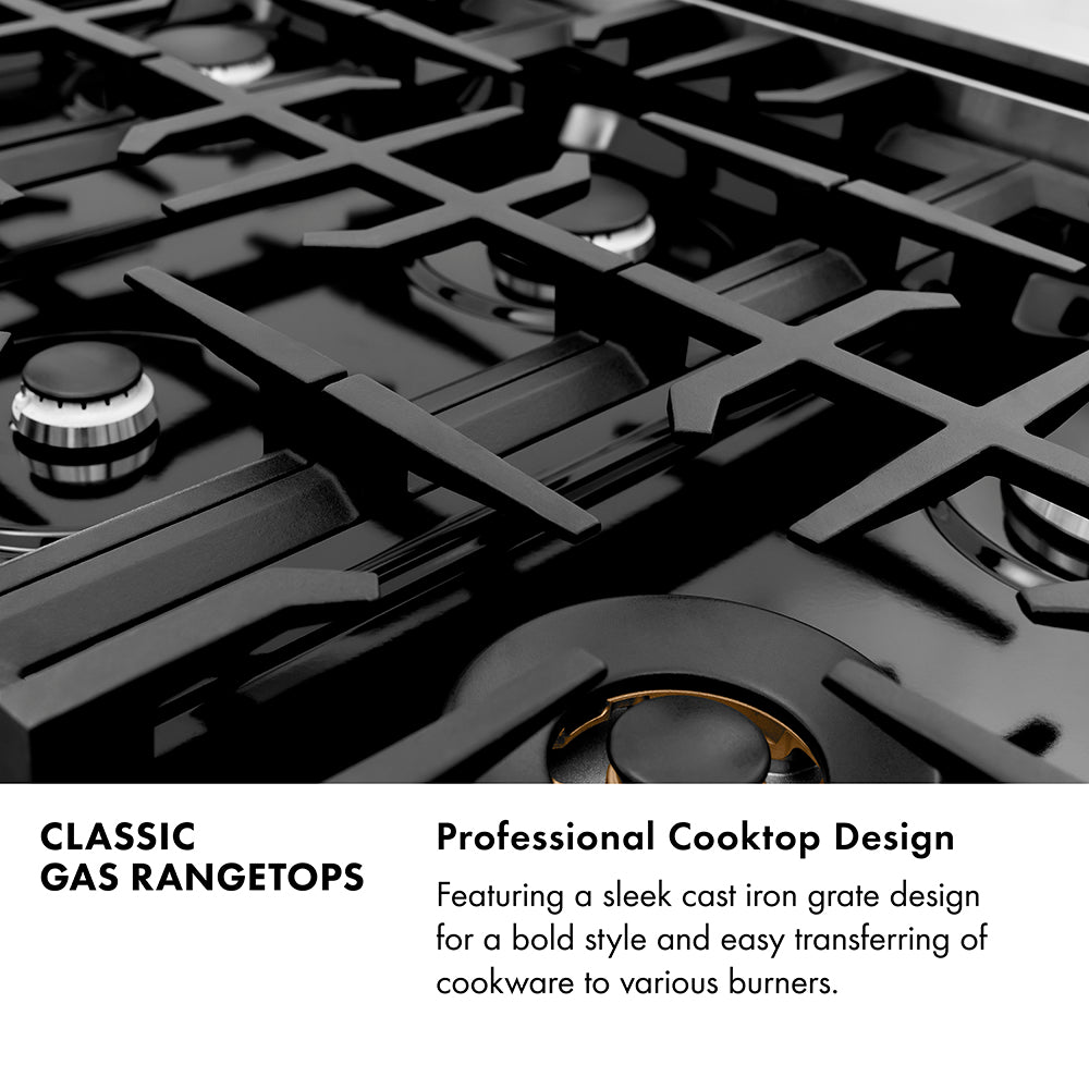 ZLINE 36 in. Rangetop with 6 Gas Burners, RT36