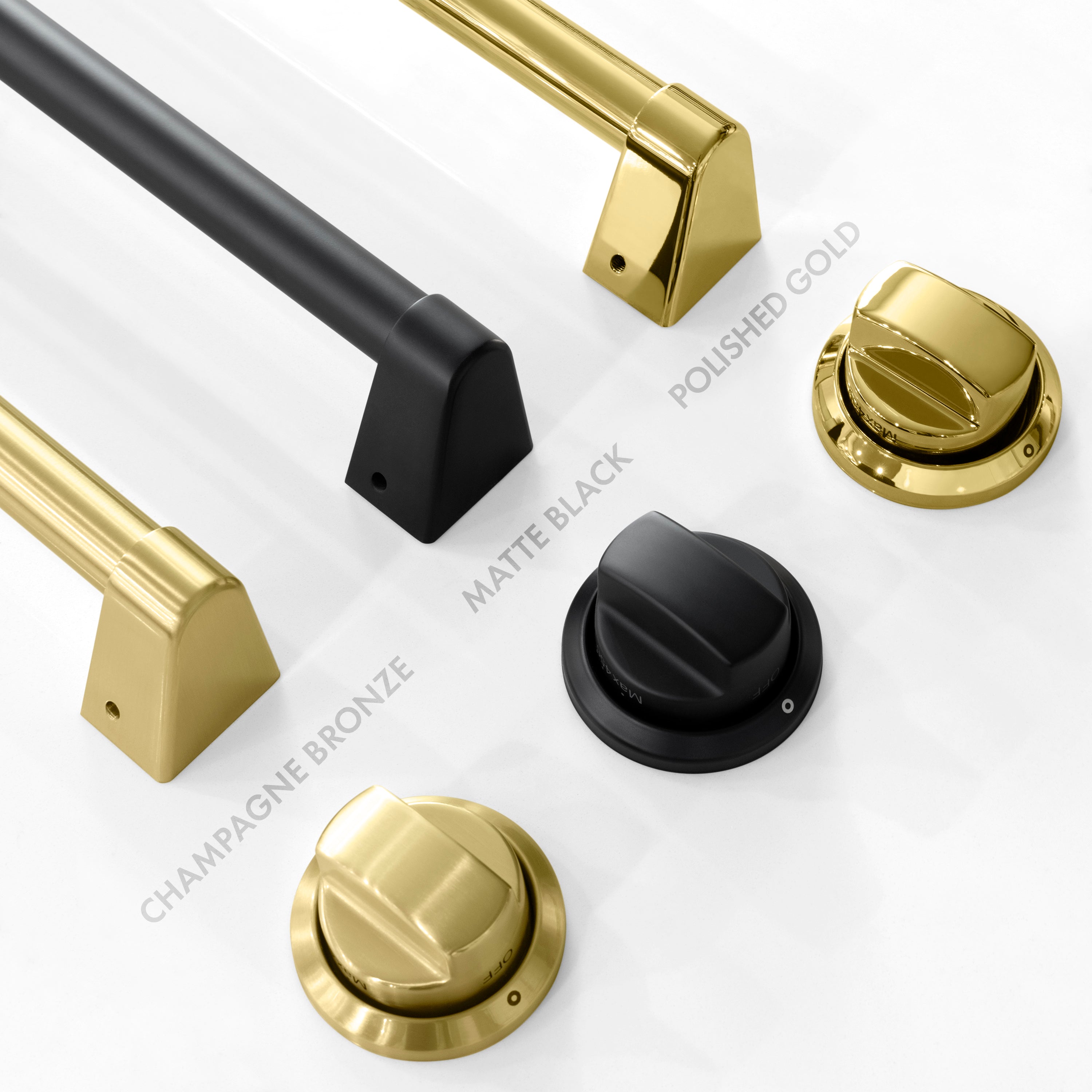 ZLINE 36 in. Gas Range – 6 Burner Cooktop, Convection Gas Oven, White Matte Door, Polished Gold Accents, Satin Stainless Steel – 5.2 cu. ft. (CGRSZ-WM-36-G)