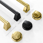 ZLINE 36 in. Dual Fuel Range 5.2 cu. ft. 6 Burner Gas Cooktop Electric Convection Oven Stainless Steel with Matte Black Accents (HDRZ-36-MB)