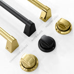 ZLINE Autograph Edition 48 In. Rangetop with 7 Gas Burners in Stainless Steel and Champagne Bronze Accents, RTZ-48-CB