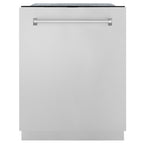 ZLINE 24 In. Monument Series Dishwasher in Stainless Steel with Top Touch Control, DWMT-304-24